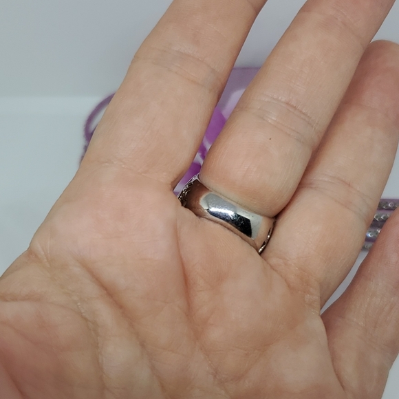 Green turquoise ring size 7 - Picture 4 of 7